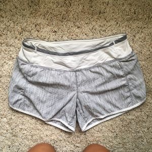 Lululemon run shorts